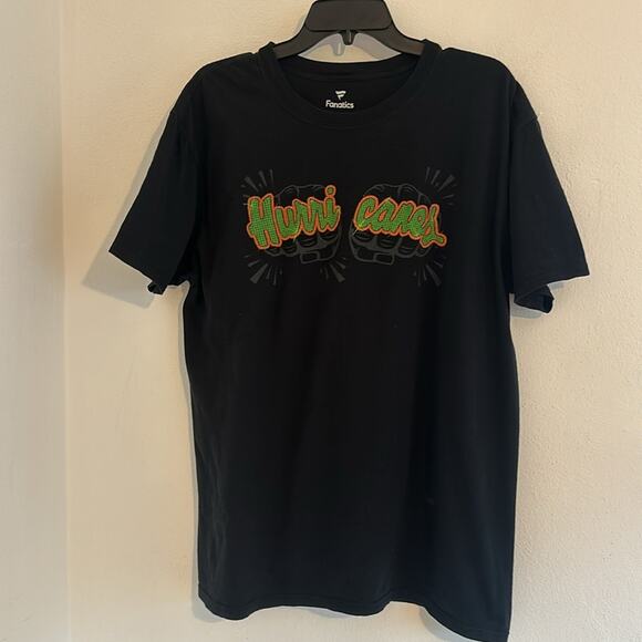 University of Miami Hurricanes UM 305 T-shirt fresh Sz XL used, great condition - Picture 2 of 7